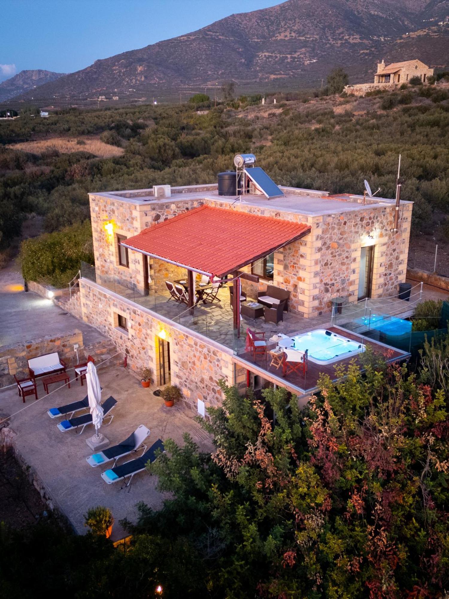 Blue Pearl Villa AmigdhalokeFálion Exteriér fotografie
